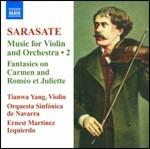 Musica per violino e orchestra - CD Audio di Pablo de Sarasate