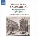 6 Sinfonie - CD Audio di Giovanni Battista Sammartini