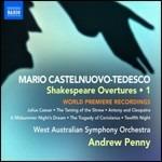 Shakespeare Overtures vol.1 - CD Audio di Mario Castelnuovo-Tedesco