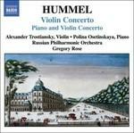 Violin Concerto - CD Audio di Johann Nepomuk Hummel