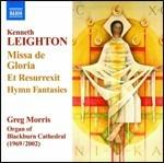 Missa de Gloria op.82 - Et Resurrexit op.49 - CD Audio di Kenneth Leighton,Greg Morris