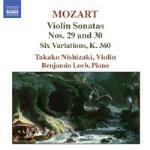 Sonate per violino n.29, n.30 - Variazioni K360 - Sonata per pianoforte n.17 - CD Audio di Wolfgang Amadeus Mozart,Takako Nishizaki,Benjamin Loeb