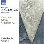 Integrale dei quartetti per archi - CD Audio di Grazyna Bacewicz
