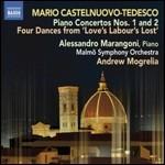 Concerti per pianoforte n.1, n.2 - CD Audio di Mario Castelnuovo-Tedesco