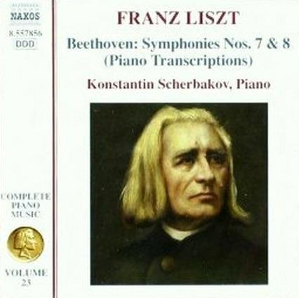 Trascrizioni delle Sinfonie n.7 e n.8 di Beethoven - CD Audio di Franz Liszt,Konstantin Scherbakov