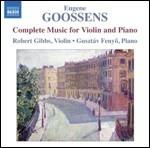 Musica per violino e pianoforte - CD Audio di Eugene Goossens