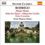 Opere per pianoforte vol.2 - CD Audio di Joaquin Rodrigo,Artur Pizarro