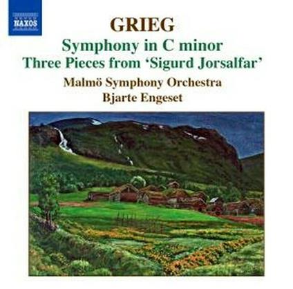 Sinfonia in Do minore - 3 Pezzi da Sigurd Jorsalfar - CD Audio di Edvard Grieg