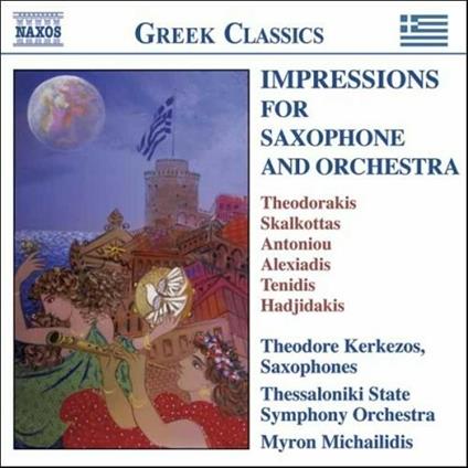 Impressions for Saxophone and Orchestra - CD Audio di Mikis Theodorakis