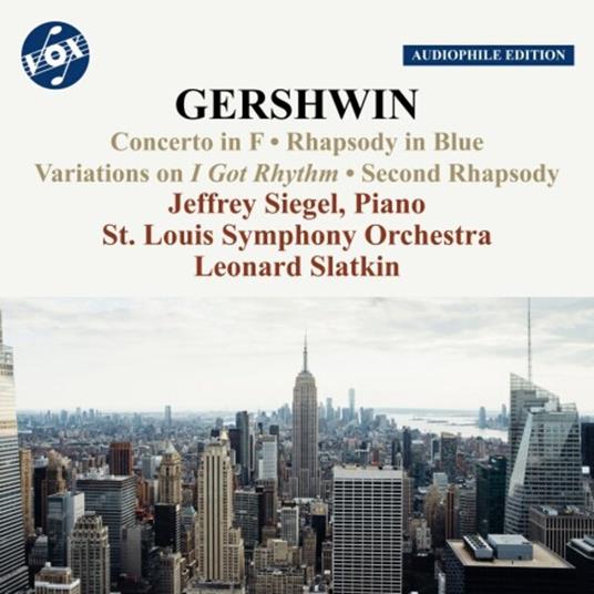 Concerto In F / Rhapsody In Blue - CD Audio di George Gershwin