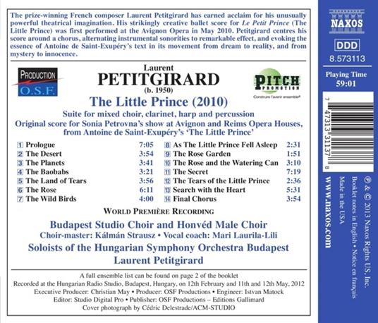 Il piccolo principe - CD Audio di Laurent Petitgirard - 2