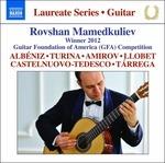 Rovshan Mamedkuliev Guitar Recital - Laureate Series - CD Audio