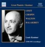 Recordings 1938-1951 - CD Audio di Frederic Chopin,Franz Liszt,William Walton,Mily Balakirev,Louis Kentner