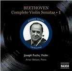 Sonate per violino n.1, n.2, n.3, n.4 - CD Audio di Ludwig van Beethoven,Artur Balsam,Joseph Fuchs