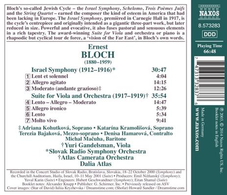 Opere Orchestrali vol.4 - CD Audio di Ernest Bloch - 2