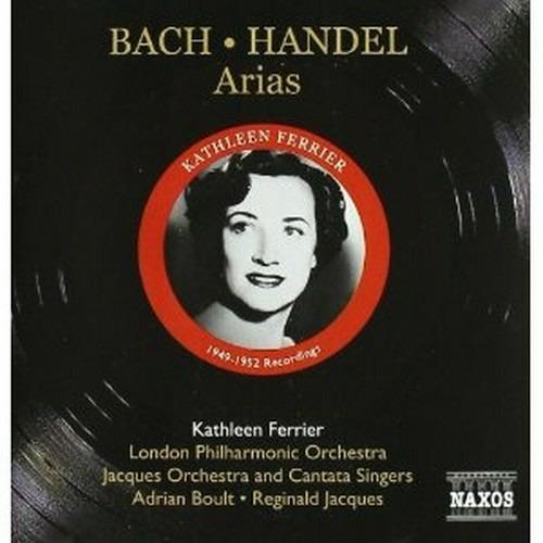 Oratorio dell'Ascensione / Arie da oratori - CD Audio di Johann Sebastian Bach,Georg Friedrich Händel,Kathleen Ferrier,Sir Adrian Boult,London Philharmonic Orchestra