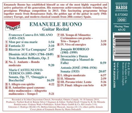 Recital - CD Audio di Emanuele Buono - 2