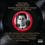 Amahl and the Night Visitors - Sebastian Suite - CD Audio di Giancarlo Menotti