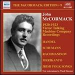 Victor Talking Machine Company Recordings 1920-1923 - CD Audio di John McCormack