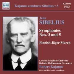 Sinfonie N.3, N.5 - CD Audio di Jean Sibelius