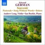 Opere per violino e pianoforte - CD Audio di Edward German