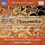Monuments - CD Audio di Sydney Hodkinson,Jayce John Ogren,Roy David Magnuson,Francisco José Martínez Gallego