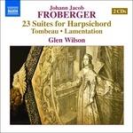 23 suites per clavicembalo. Libro Primo - CD Audio di Johann Jacob Froberger