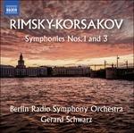 Sinfonie n.1 op.1, n.3 op.32 - CD Audio di Nikolai Rimsky-Korsakov
