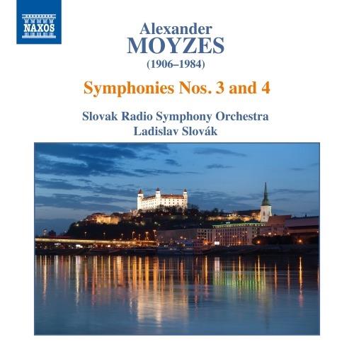 Sinfonia n.3 op.17a, n.4 op.38 - CD Audio di Ladislav Slovak,Alexander Moyzes