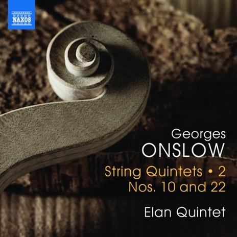 Quintetti per archi completi vol.2 - CD Audio di George Onslow,Elan Quintet