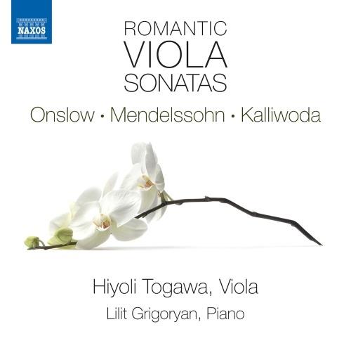 Sonata per viola op.16 n.1 - CD Audio di Felix Mendelssohn-Bartholdy,George Onslow,Hiyoli Togawa