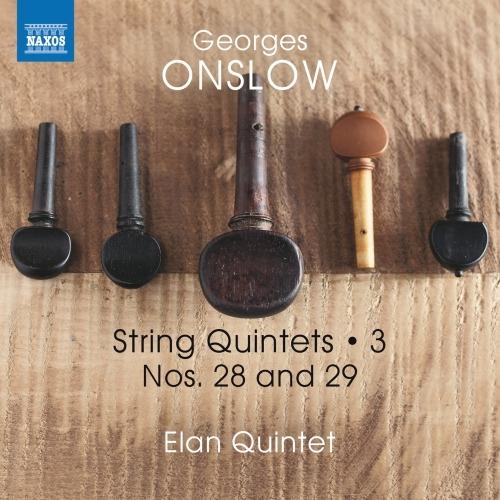 Quintetti completi per archi vol.3 - CD Audio di George Onslow,Elan Quintet