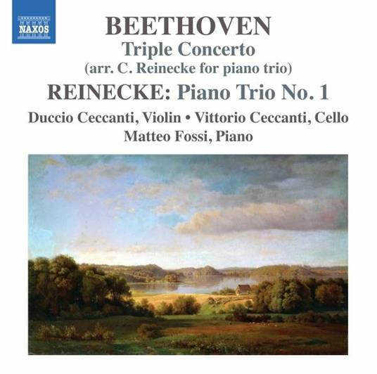 Triple Concerto / Piano Trio n.1 - CD Audio di Ludwig van Beethoven,Carl Heinrich Reinecke,Matteo Fossi