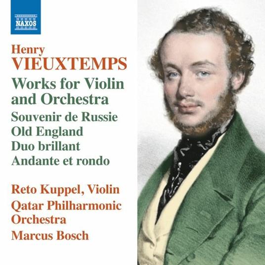 Works For Violin - CD Audio di Henri Vieuxtemps,Marcus Bosch
