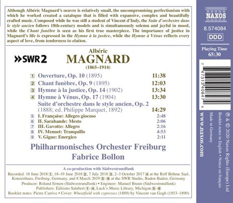 Opere Per Orchestra - CD Audio di Albéric Magnard,Fabrice Bollon - 2