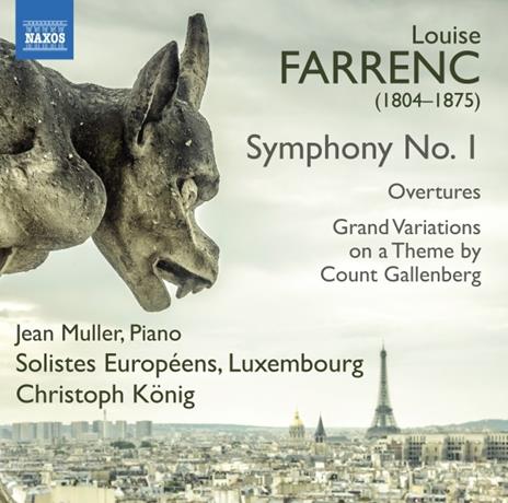 Sinfonia n.1 op.32 - Ouvertures n.1 op.23 - CD Audio di Louise Farrenc,Solisti Europei,Christoph König