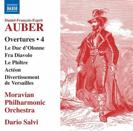 Ouvertures vol.4 - CD Audio di Daniel-François-Esprit Auber,Moravian Philharmonic Orchestra