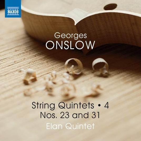 String Quintets vol.4 - CD Audio di George Onslow,Elan Quintet