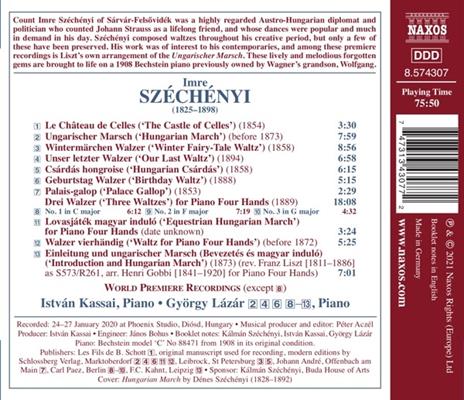 Waltzes and Hungarian Marches - CD Audio di István Kassai,Imre Szechenyi - 2