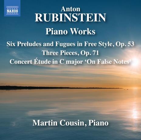 Piano Works - CD Audio di Anton Rubinstein,Martin Cousin
