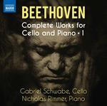 Complete Works For Cello And Piano Vol.1