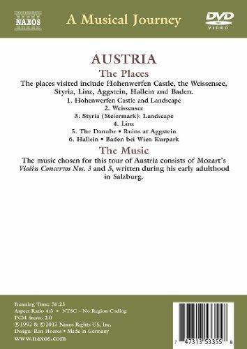 Austria: Hohenwerfen, Weissensee, Stiria, Linz, Aggstein, Hallein, Baden (DVD) - DVD di Wolfgang Amadeus Mozart - 2