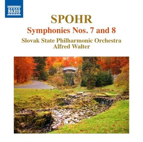 Sinfonia n.7 op.121, n.8 op.137 - CD Audio di Louis Spohr,Slovak Philharmonic Orchestra,Alfred Walter