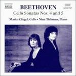 Sonate per violoncello n.4, n.5 - 12 Variazioni - CD Audio di Ludwig van Beethoven,Maria Kliegel,Nina Tichman