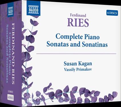 Complete Piano Sonatas And Sonatinas - CD Audio di Ferdinand Ries