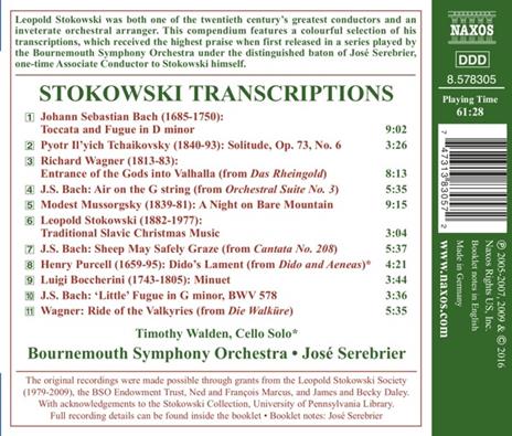 Stokowski Transcriptions - CD Audio di Leopold Stokowski - 2