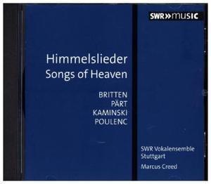 Himmelslieder. Songs of Heaven - CD Audio di Benjamin Britten,Francis Poulenc