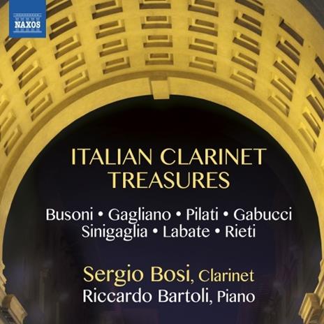 Italian Clarinet Treasures - CD Audio di Sergio Bosi