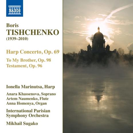 Musica per arpa - CD Audio di Boris Tishchenko,Ionella Marinutsa