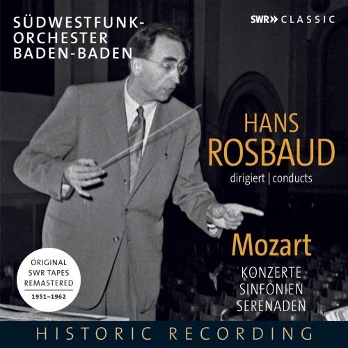 Rosbaud dirige Mozart - CD Audio di Wolfgang Amadeus Mozart,Hans Rosbaud